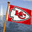 WinCraft Kansas City Chiefs Boat and Golf Cart Flag - 757 Sports Collectibles