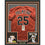 Framed Autographed/Signed Rafael Palmeiro 33x42 Baltimore Orange Football Jersey JSA COA