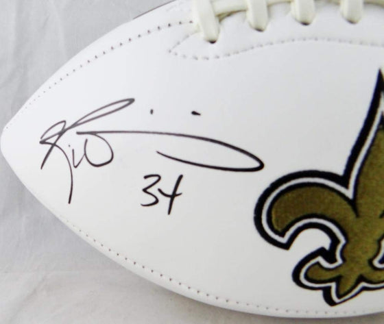 Ricky Williams Autographed New Orleans Saints Logo Football- JSA W Auth Left - 757 Sports Collectibles