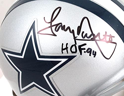 Tony Dorsett Autographed Dallas Cowboys Mini Helmet W/HOF- Beckett W - 757 Sports Collectibles