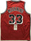 Autographed/Signed Alonzo Mourning Miami Red Basketball Jersey JSA COA - 757 Sports Collectibles