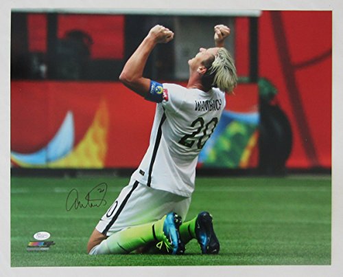 Abby Wambach US Soccer USWNT World Cup Autographed/Signed 16x20 Photo JSA