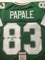 Autographed/Signed Vince Papale Philadelphia Green Football Jersey JSA COA