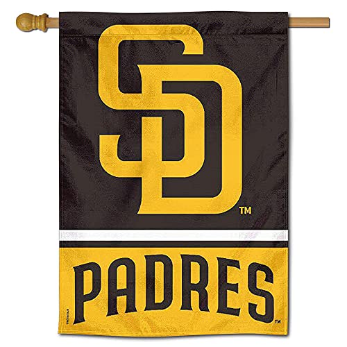 WinCraft San Diego Padres Double Sided House Banner Flag - 757 Sports Collectibles