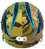 Luke Kuechly Autographed Carolina Panthers Camo Mini Helmet- Beckett W White - 757 Sports Collectibles