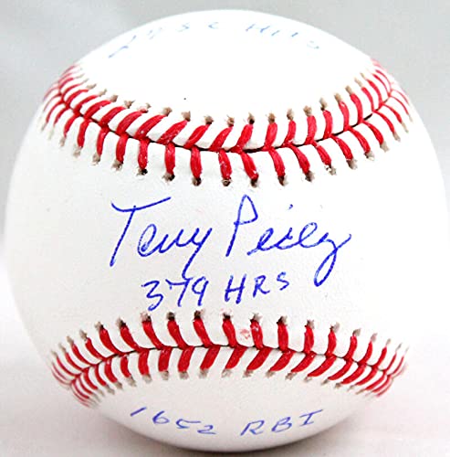 Tony Perez Autographed Rawlings OML Baseball w/3 Insc.-Beckett W Hologram - 757 Sports Collectibles