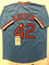 Autographed/Signed Bruce Sutter"HOF 06" St. Louis Blue Baseball Jersey JSA COA - 757 Sports Collectibles