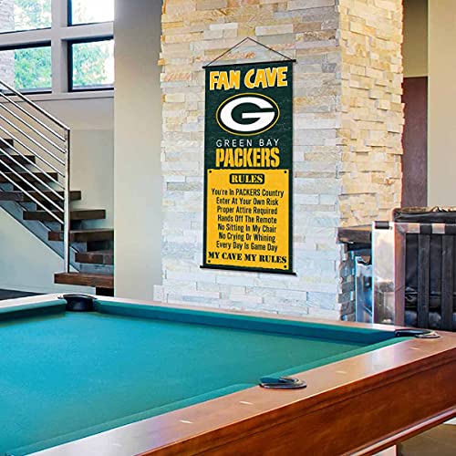 Green Bay Packers Man Cave Flag