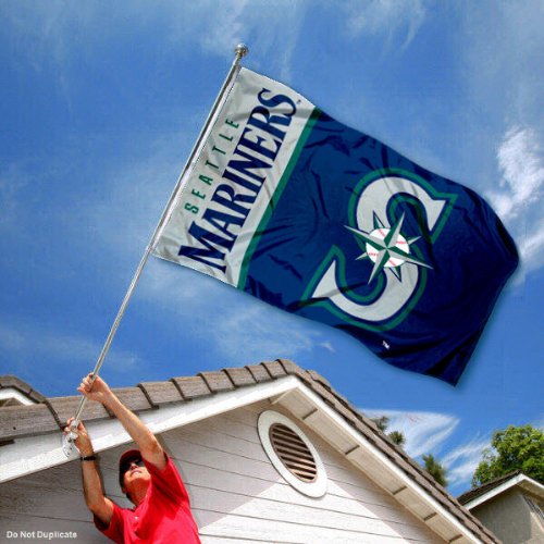 WinCraft Seattle Mariners Flag 3x5 Banner - 757 Sports Collectibles