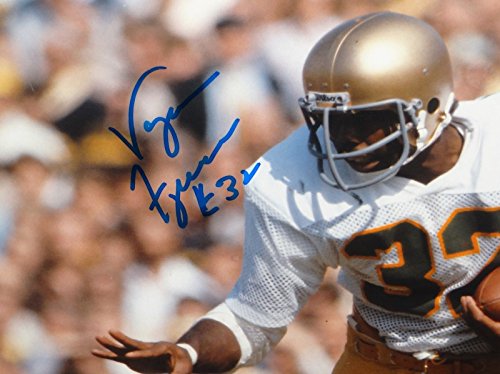 Vegas Ferguson Autographed 8x10 Vertical Running Photo- JSA W Authenticated - 757 Sports Collectibles