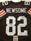 Autographed/Signed Ozzie Newsome"HOF 99" Cleveland Football Brown Jersey JSA COA