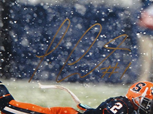 Tavon Austin Autographed 16x20 WV Horizontal Running Photo- Austin Hologram - 757 Sports Collectibles