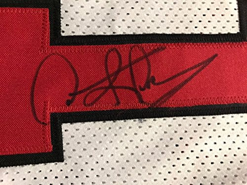 Autographed/Signed Dennis Rodman Chicago White Basketball Jersey JSA COA - 757 Sports Collectibles