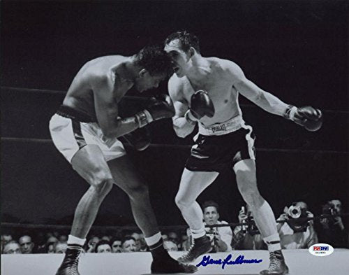 Gene Fullmer Boxing Signed Authentic 11X14 Photo Autographed PSA/DNA #U52880 - 757 Sports Collectibles