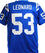 Darius Leonard Autographed Blue Pro Style Jersey -Beckett W Black - 757 Sports Collectibles