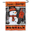 Cincinnati Bengals Holiday Winter Snow Garden Flag Double Sided Banner - 757 Sports Collectibles