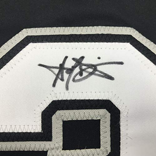 Autographed/Signed Harold Baines Chicago Black Baseball Jersey Beckett BAS COA - 757 Sports Collectibles