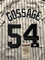 Autographed/Signed Goose Gossage New York Pinstripe Baseball Jersey JSA COA