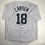 Autographed/Signed Don Larsen"WS PG 10-8-56" New York Pinstripe Baseball Jersey Beckett BAS COA - 757 Sports Collectibles