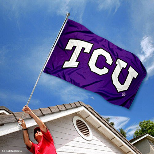 TCU Horned Frogs Large TCU Logo 3x5 College Flag - 757 Sports Collectibles