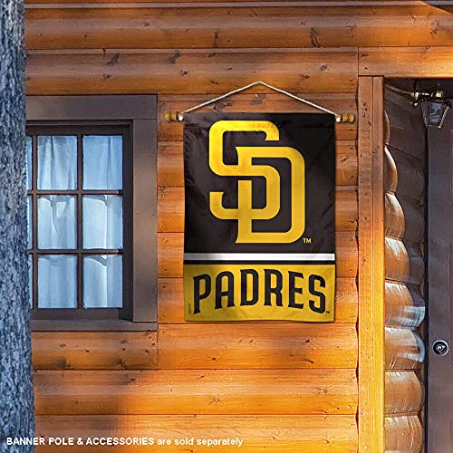 WinCraft San Diego Padres Double Sided House Banner Flag - 757 Sports Collectibles