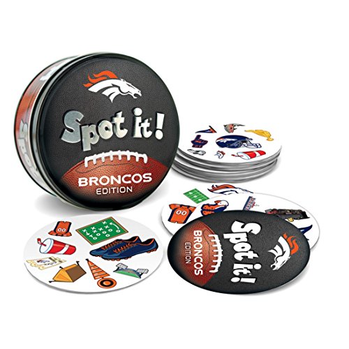 MasterPieces NFL Spot It! Denver Broncos - 757 Sports Collectibles