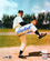 Bobby Shantz Autographed New York Yankees 8x10 Pitching Photo w/ 1958- JSA Blue - 757 Sports Collectibles