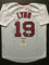 Autographed/Signed Fred Lynn Boston White Baseball Jersey JSA COA - 757 Sports Collectibles