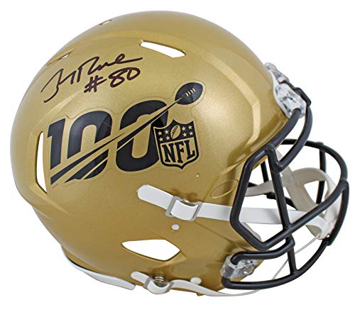 49ers Jerry Rice Authentic Signed NFL 100 Full Size Speed Proline Helmet BAS Wit - 757 Sports Collectibles