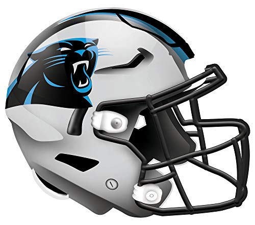 Fan Creations NFL Carolina Panthers Unisex Carolina Panthers Authentic Helmet, Team Color, 12 inch - 757 Sports Collectibles
