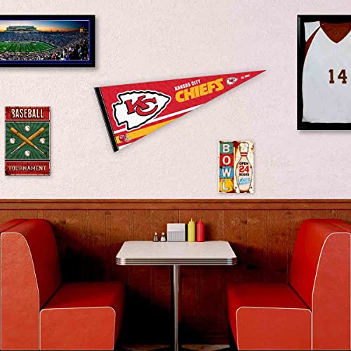 WinCraft Kansas City Chiefs Pennant Banner Flag - 757 Sports Collectibles