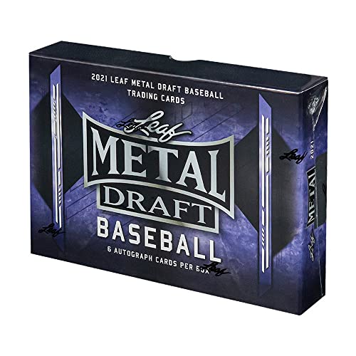 2021 Leaf Metal Draft Baseball Hobby Box - 757 Sports Collectibles