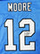 DJ Moore Autographed Blue Pro Style Jersey - JSA W Auth 2 - 757 Sports Collectibles