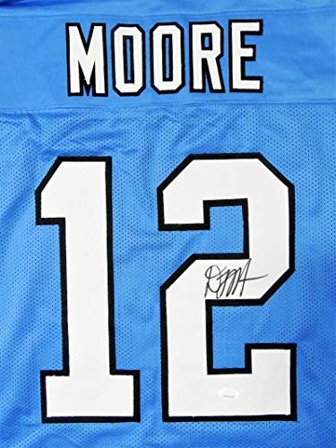 DJ Moore Autographed Blue Pro Style Jersey - JSA W Auth 2 - 757 Sports Collectibles