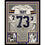 Framed Autographed/Signed Ron Yary"HOF 01" 33x42 Minnesota Vikings White Football Jersey JSA COA