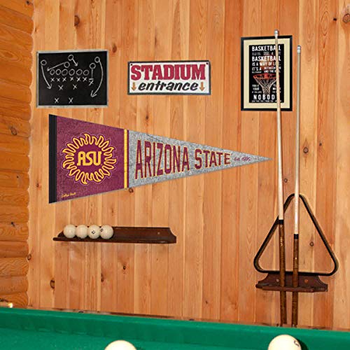 Arizona State Sun Devils Pennant Throwback Vintage Banner - 757 Sports Collectibles