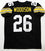 Rod Woodson Autographed Black Pro Style Jersey w/HOF- JSA W Auth 6