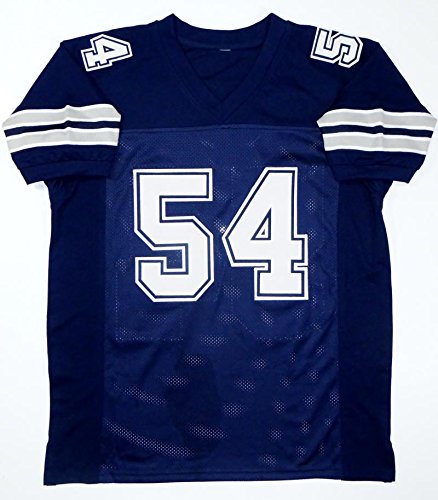 Randy White Autographed Blue Dbl Stitch Pro Style Jersey w/ HOF - JSA W Auth 5 - 757 Sports Collectibles