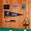 Virginia Cavaliers Wordmark Pennant Flag and Wall Tack Mount Pads - 757 Sports Collectibles