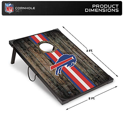 Wild Sports Buffalo Bills 24 in. W x 36 in. L Cornhole Bag Toss 1