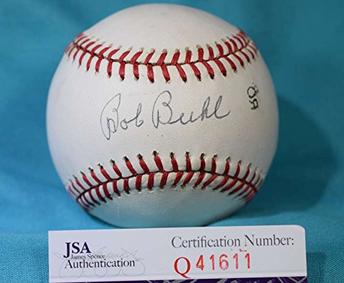 BOB BUHL JSA COA HAND SIGNeD NATIONAL LEAGUE AUTOGRAPH BASEBALL