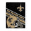 NORTHWEST NFL New Orleans Saints Raschel Throw Blanket, 60" x 80", Slant - 757 Sports Collectibles