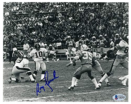 Roy Gerela Autographed Pittsburgh Steelers 8x10 Photo - BAS COA (Blue Ink) - 757 Sports Collectibles