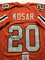 Autographed/Signed Bernie Kosar Miami Orange Football Jersey JSA COA