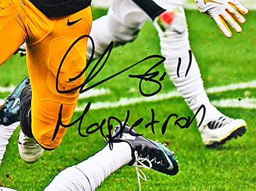 Chase Claypool Autographed Steelers Undefeated 16x20 FP Photo w/Mapletron - Beckett W Black - 757 Sports Collectibles