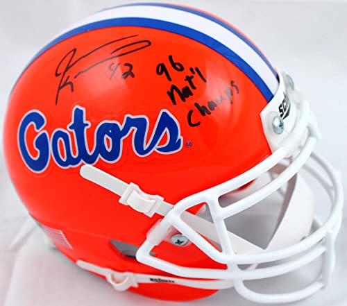 Jevon Kearse Autographed Florida Gators Orange Mini Helmet w/Insc.-Beckett W Hologram - 757 Sports Collectibles