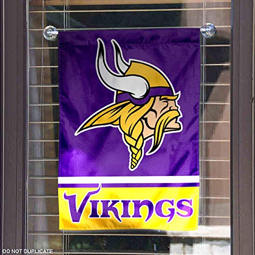 WinCraft Minnesota Vikings Double Sided Allegiance Flag