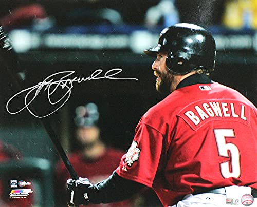 Jeff Bagwell Autographed Astros 16x20 Close Up Batting PF Photo n/o - Tristar Auth Silver - 757 Sports Collectibles