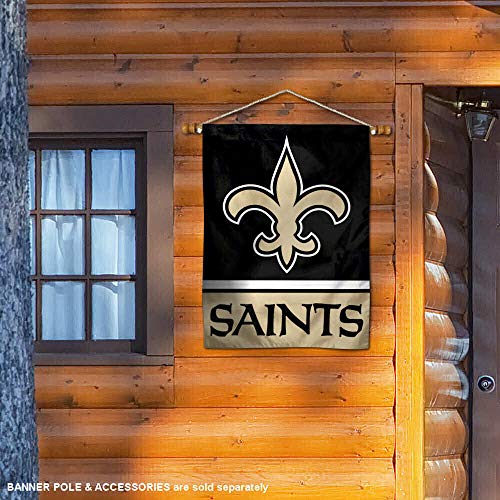 WinCraft New Orleans Saints Two Sided House Flag - 757 Sports Collectibles