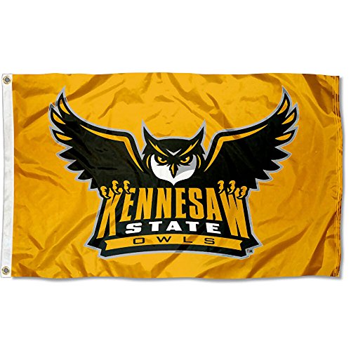 Kennesaw State Owls KSU University Large College Flag - 757 Sports Collectibles